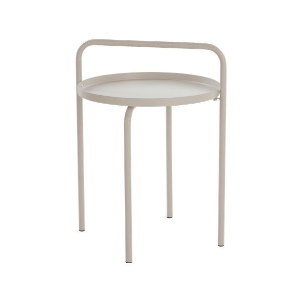 Iš metalo apvalios formos šoninis stalas ø 42 cm Bleket – Jotex