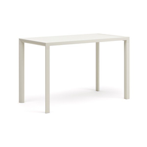 Iš aliuminio sodo valgomojo stalas 77x150 cm Culip – Kave Home-image-3