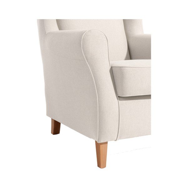 Kreminis fotelis Max Winzer Lorris Cream-image-4