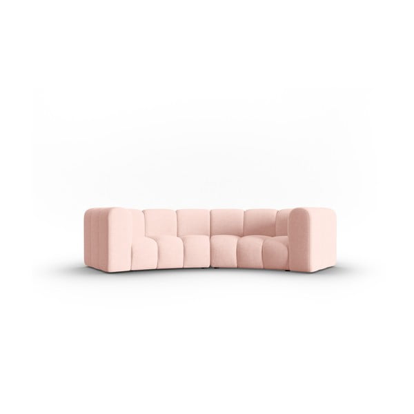 Sofa rožinės spalvos 322 cm Lupine – Micadoni Home