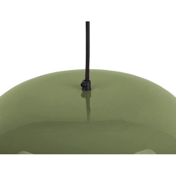 Kabantis šviestuvas žalios spalvos ø 40 cm su metaliniu gaubtu Dome – Leitmotiv-image-3