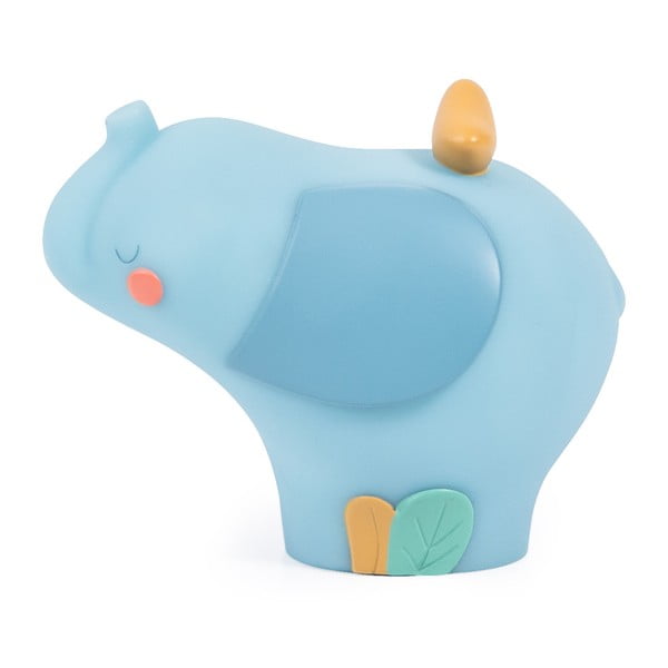 Šviesiai mėlynas vaikiškas šviestuvas Elephant - Moulin Roty