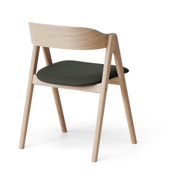Juoda/natūralaus ąžuolo valgomojo kėdė Mette - Hammel Furniture-image-4