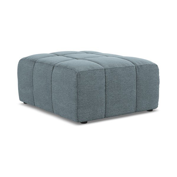 Mėlynos spalvos taburetė iš boucle Aloha – Makamii-image-3