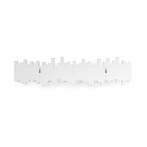 Baltos spalvos iš plastiko sieninė lentyna 72 cm Sticks – Umbra-image-4