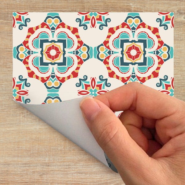 24 baldų lipdukų rinkinys Ambiance Georgina, 10 x 10 cm-image-1