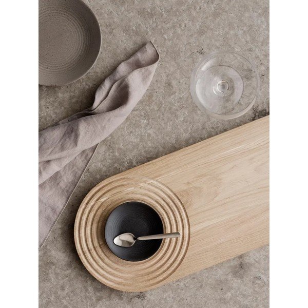 Tamsiai rudas keraminis dubuo ø 8 cm KUMI - Blomus-image-3