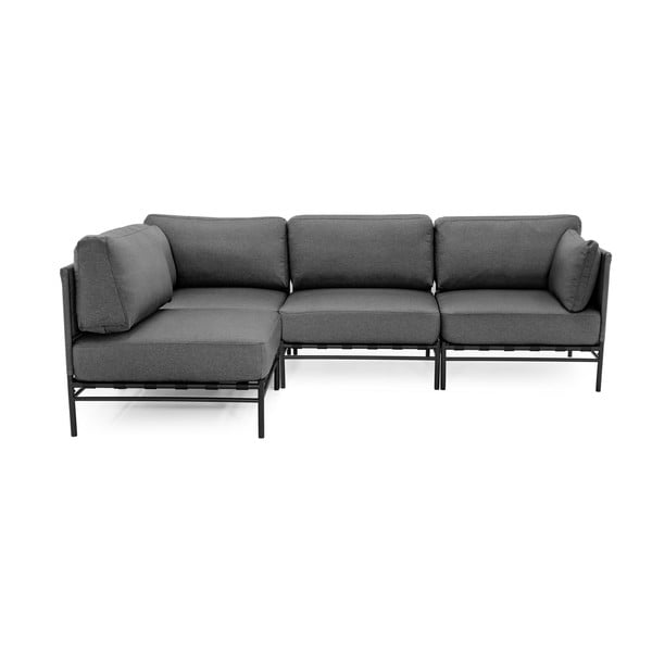 Sodo modulinė sofa tamsiai pilkos spalvos 234 cm Dandy – Sit Sit-image-2