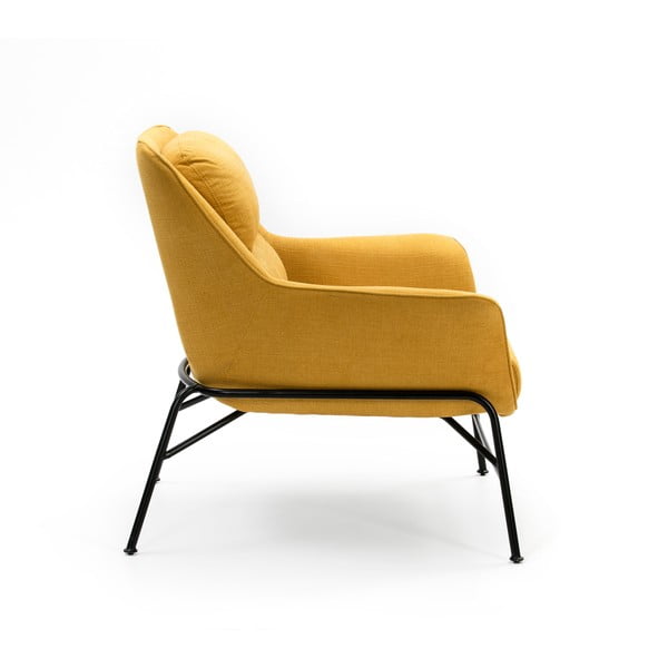 Geltonas krėslas Teulat Sadira-image-3