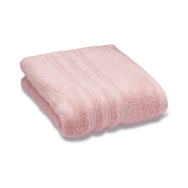 Šviesiai rožinės spalvos iš frote audinio iš medvilnės rankšluostis 50x85 cm Zero Twist – Catherine Lansfield
