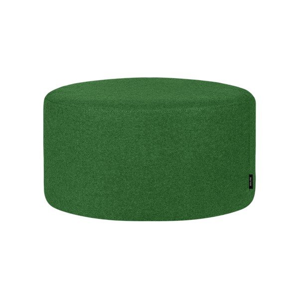 Žalios spalvos pufas iš vilnos Folk – noo.ma