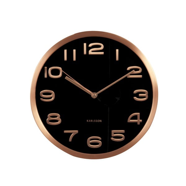 Laikrodis "Present Time Maxie Copper Black