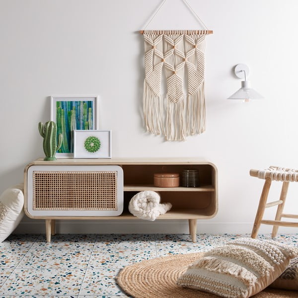 Tikmedžio kėdutė su sėdyne iš medvilninės virvės Kave Home Eclipse-image-4