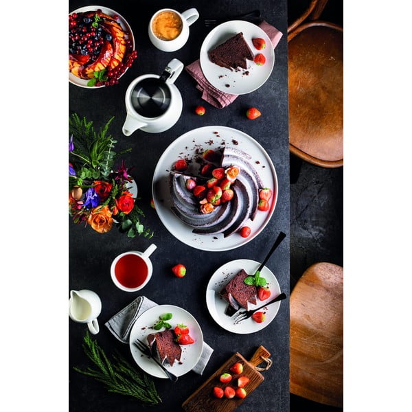 Baltas porcelianinis arbatinukas su sieteliu Maxwell & Williams Basic, 600 ml-image-1