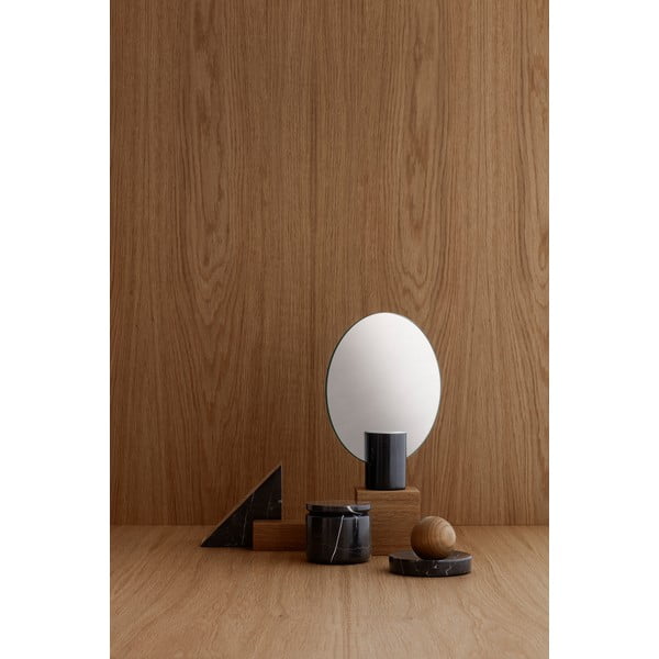 Juodos spalvos akmens masės padėklas Blomus Marble-image-1