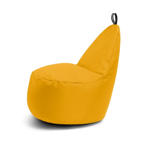 Geltonos spalvos sėdmaišis Lull XL – So Soft?