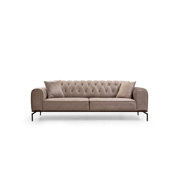 Sulankstoma sofa šviesiai rudos spalvos 230 cm Siesta – Balcab Home