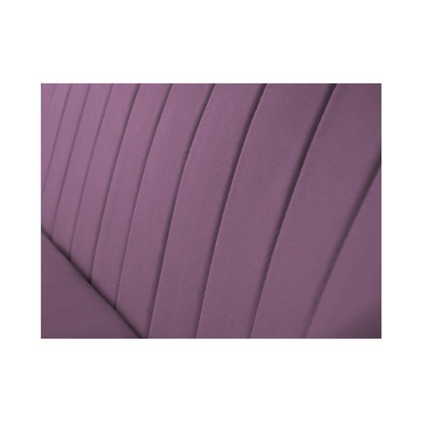Violetinio aksomo sofa Mazzini Sofas Sardaigne, 158 cm-image-4