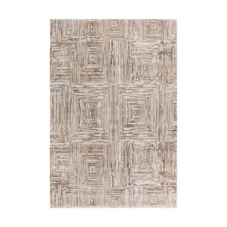 Smėlio spalvos kilimas 120x170 cm Kuza Lines Beige – Asiatic Carpets