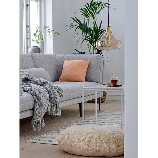 Rudos spalvos kabantis šviestuvas ø 25,5 cm su stiklo gaubtu Yuser – Bloomingville-image-1