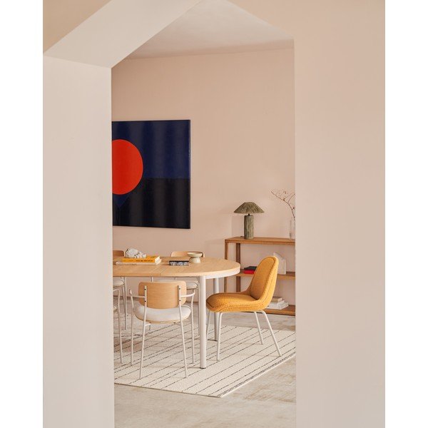 Valgomojo kėdės garstyčių spalvos 4 vnt. Aimin – Kave Home-image-4