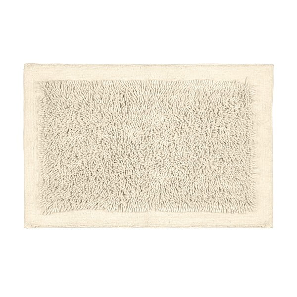 Kreminis tekstilinis vonios kilimėlis 60x90 cm Sidyma - Wenko