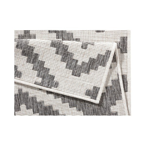 Pilkas lauko kilimas NORTHRUGS Malta, 80 x 250 cm-image-4