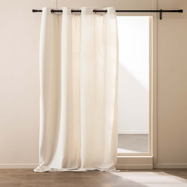 Kreminės spalvos iš boucle užuolaida 140x260 cm Winona – douceur d'intérieur