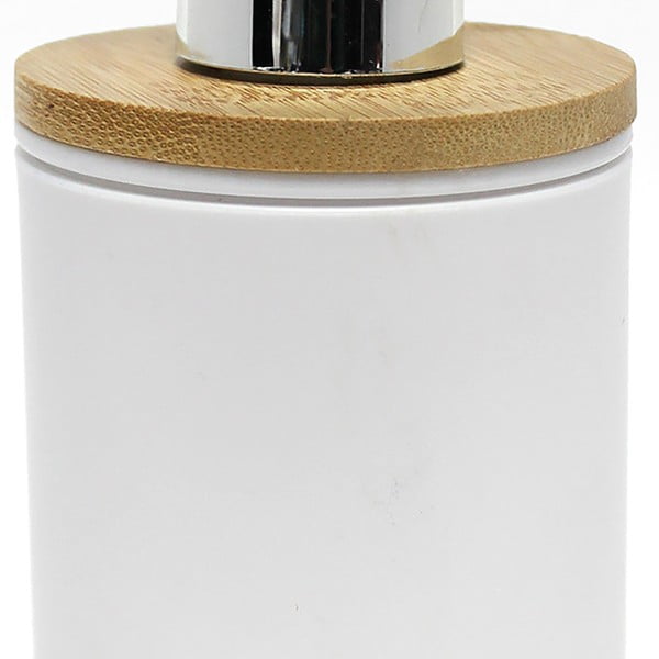 Baltos spalvos iš plastiko muilo dozatorius 91 ml Smart – douceur d'intérieur-image-1