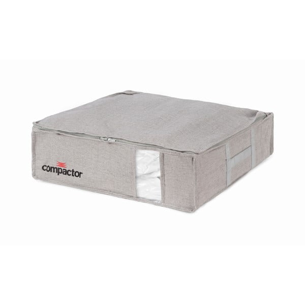 Pilka suspaudžiama daiktadėžė Compactor Oxford, 145 l-image-3