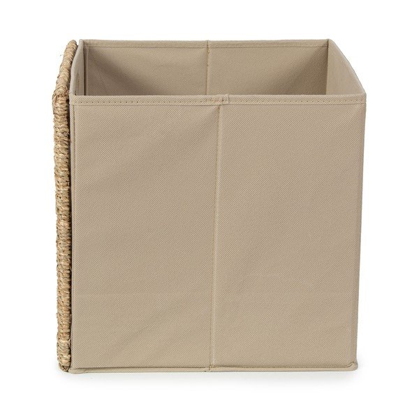 Natūralios spalvos iš jūržolės daiktadėžė 30x30x30 cm – Compactor-image-2