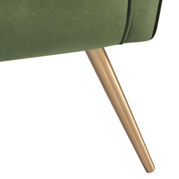 Tamsiai žalias aksominis krėslas Actona Bodiva-image-2