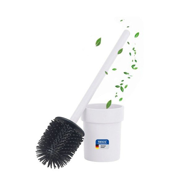 Su montavimu be gręžimo baltos spalvos iš plastiko tualeto šepetys su Turbo-loc tvirtinimu Lizan – Wenko-image-2