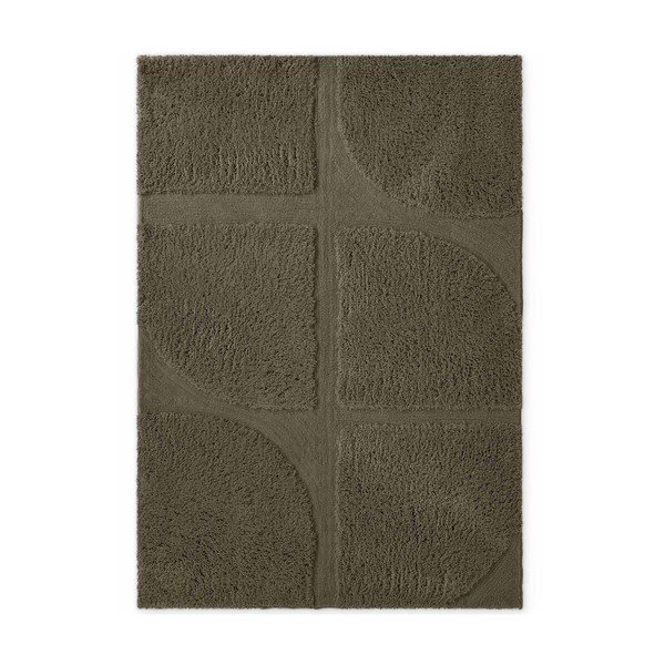 Rankų darbo khaki spalvos kilimas 120x180 cm Lambeth Jasper – Ted Baker