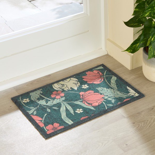 Grindų kilimėlis 40x60 cm William Morris Rose – Artsy Doormats-image-1