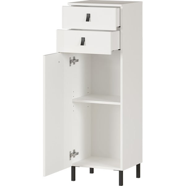 Germania Tulsa balta spintelė, aukštis 119 cm-image-2