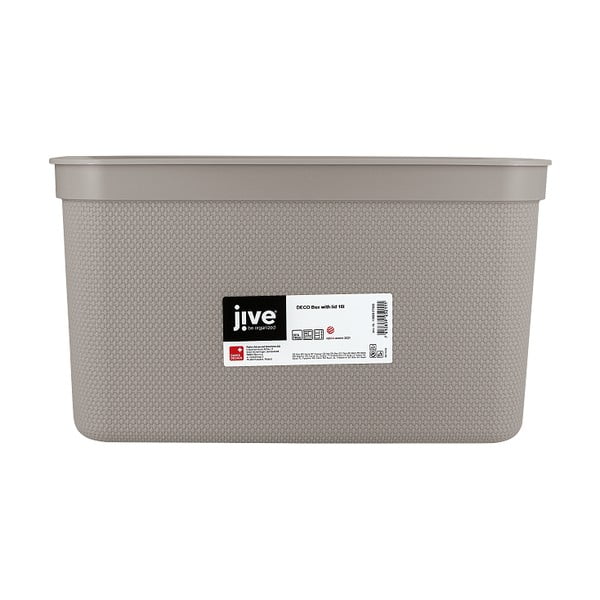 Plastikinė laikymo dėžė su dangčiu Deco - Rotho-image-3