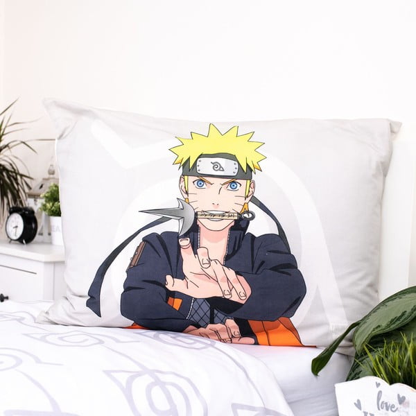 Iš medvilnės viengulė vaikiška patalynė 140x200 cm Naruto – Jerry Fabrics-image-3