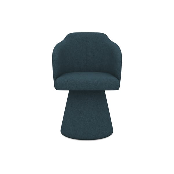 Smaragdinės spalvos iš audinio valgomojo kėdė Kanoa – Makamii-image-1