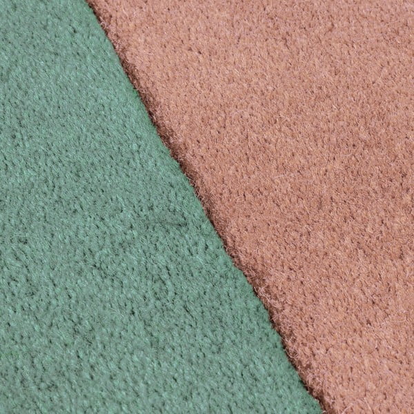 Rankų darbo mėlynos spalvos iš vilnos kilimas 150x240 cm Lozenge Bright Multi – Flair Rugs-image-4