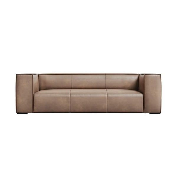 Šviesiai ruda odinė sofa 227 cm Madame - Windsor & Co Sofas