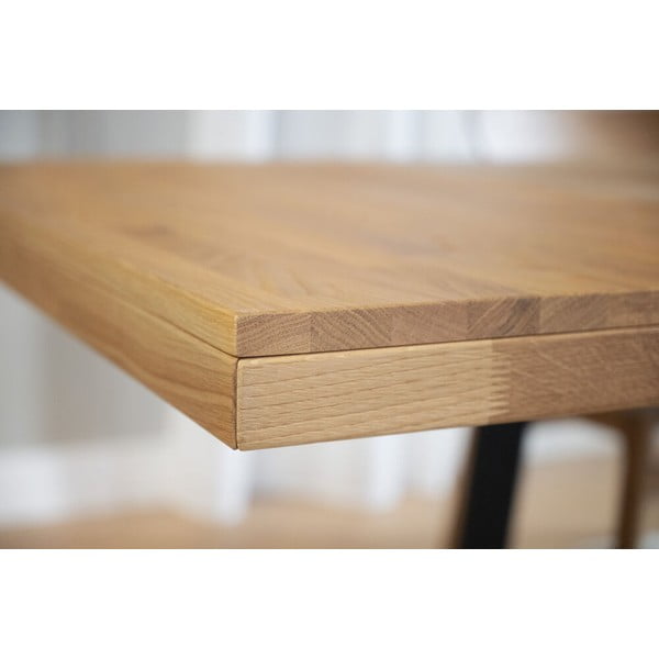 Papildoma prailginimo stalviršis iš šlifuoto ąžuolo Rowico Brooklyn-image-3