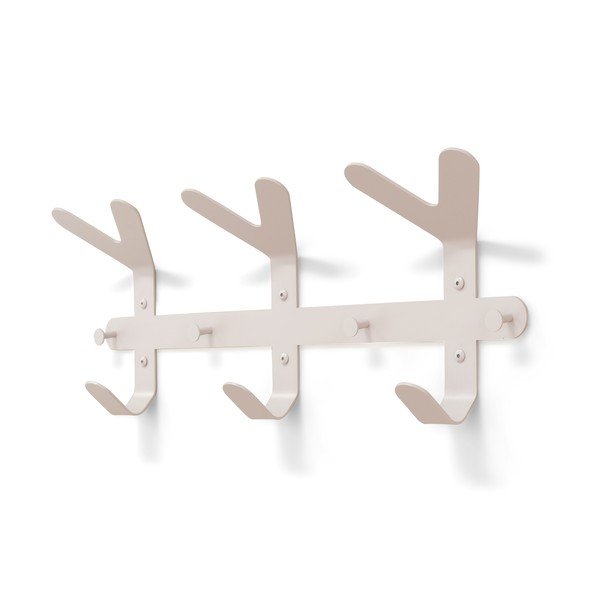 Taupe spalvos iš plieno sieninė lentyna 66 cm Frondo – Spinder Design
