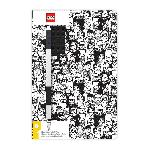 LEGO® Minifigure Brick užrašų knygutės ir rašiklio rinkinys