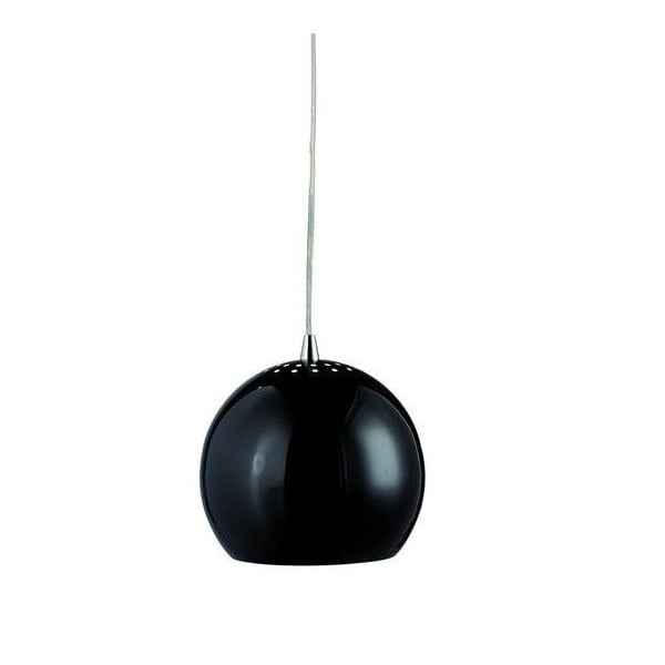Pakabinamas šviestuvas "Elba", 20 cm, juodas