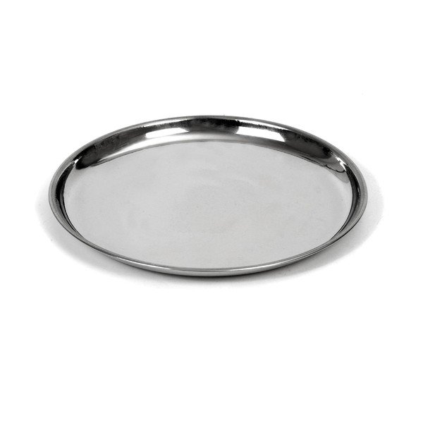 Iš nerūdijančio plieno padėklas ø 28 cm – Orion-image-2