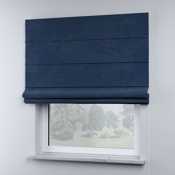 Mėlyna romanetė 170x130 cm Posh Velvet - Yellow Tipi-image-4