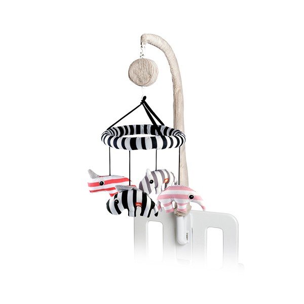 Muzikinė 3D "Zoopreme" karuselė, rožinė-image-1
