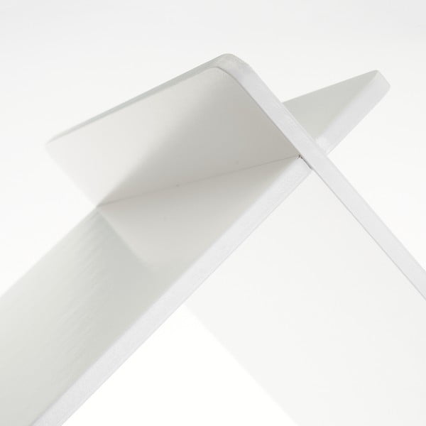 Vaikiška knygų spinta baltos spalvos 79x131 cm – Casa Selección-image-1