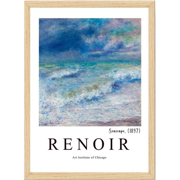 Plakatas rėmelyje 35x45 cm Renoir - Wallity